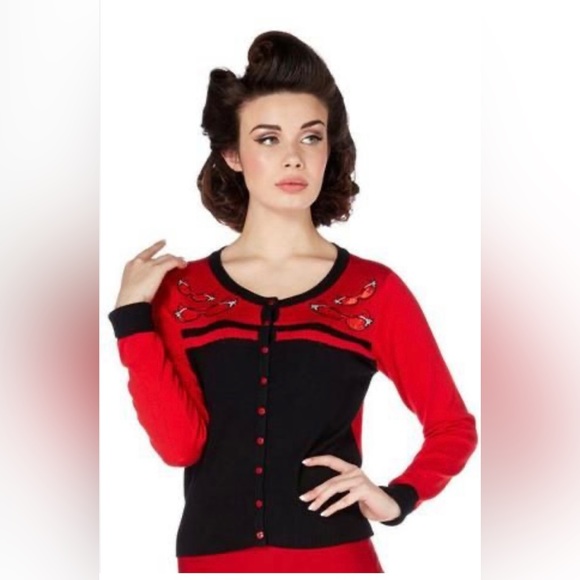 Voodoo Vixen Cat And Pumpkin 60s Skater Skirt Purple main image 1